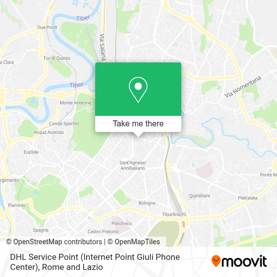 DHL Service Point (Internet Point Giuli Phone Center) map