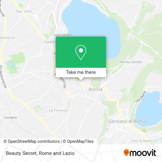 Beauty Secret map
