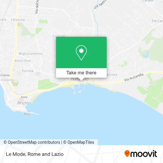Le Mode map
