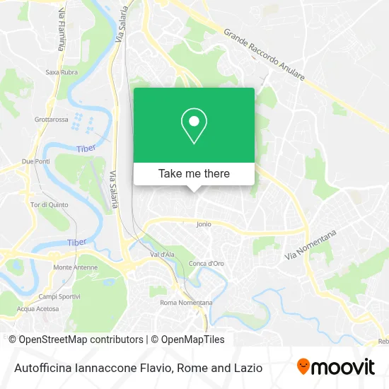 Autofficina Iannaccone Flavio map