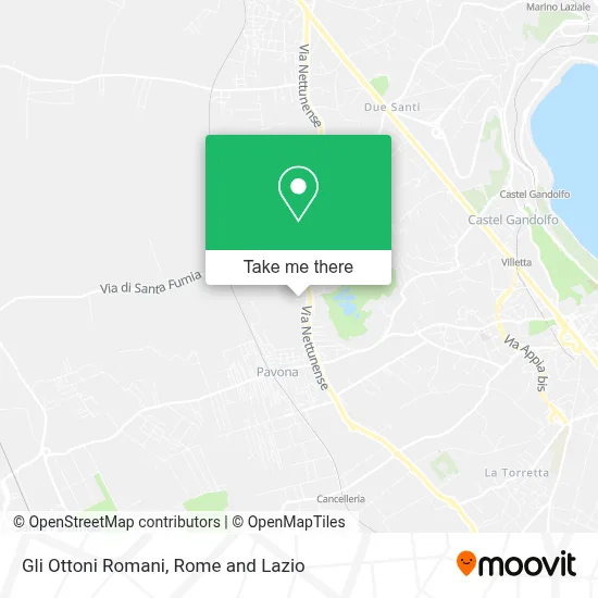Gli Ottoni Romani map