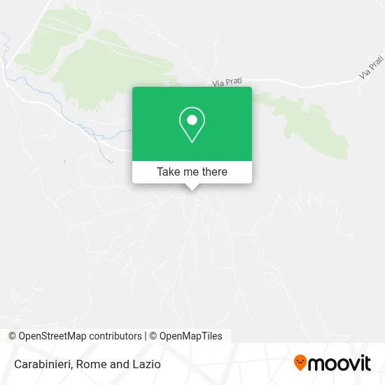 Carabinieri map