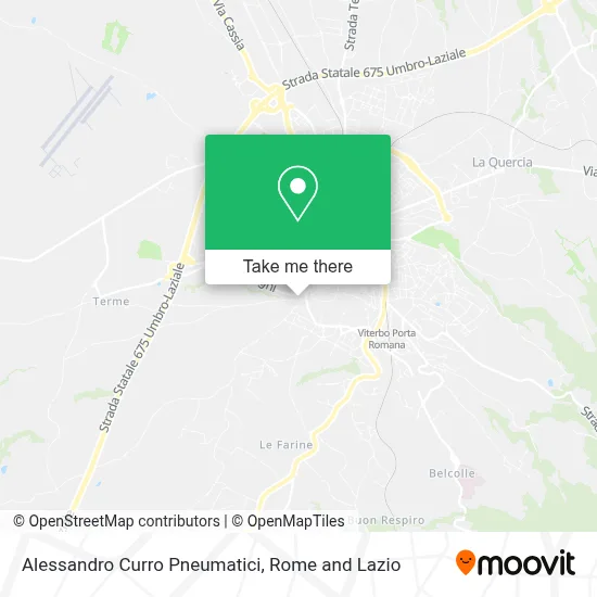 Alessandro Curro Pneumatici map