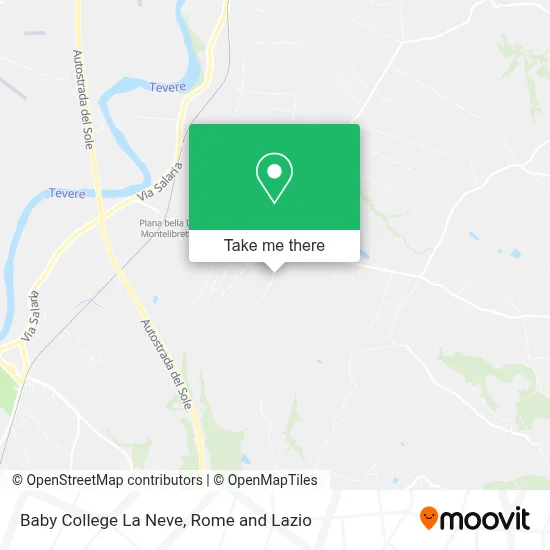Baby College La Neve map
