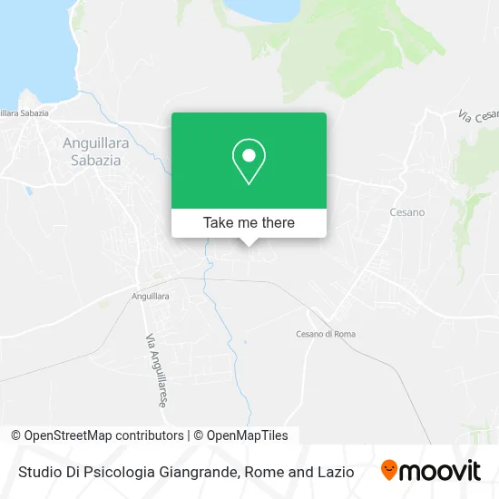 Studio Di Psicologia Giangrande map