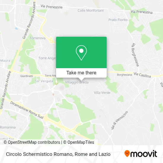 Circolo Schermistico Romano map