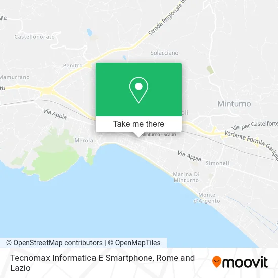 Tecnomax Informatica E Smartphone map