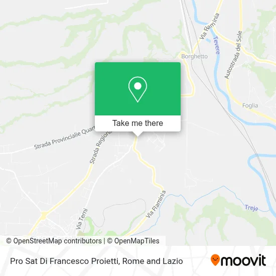 Pro Sat Di Francesco Proietti map