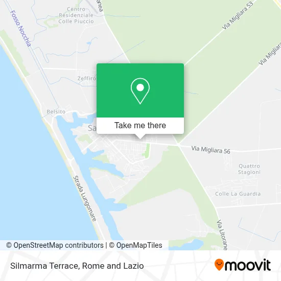 Silmarma Terrace map