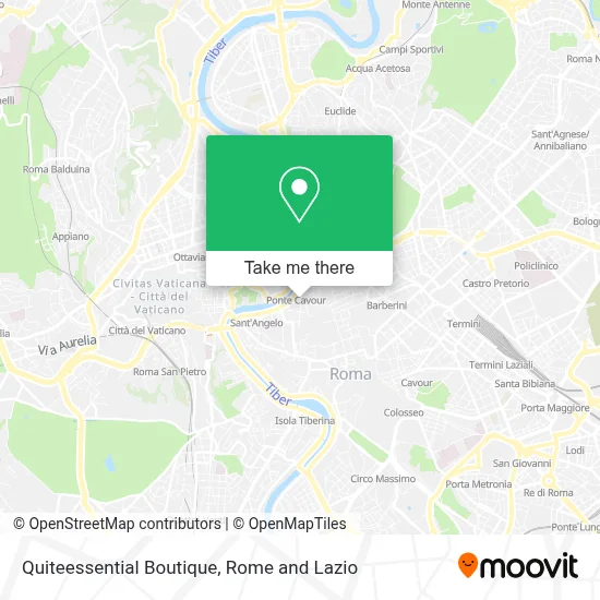 Quiteessential Boutique map