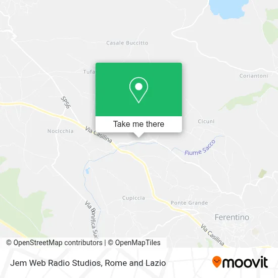 Jem Web Radio Studios map