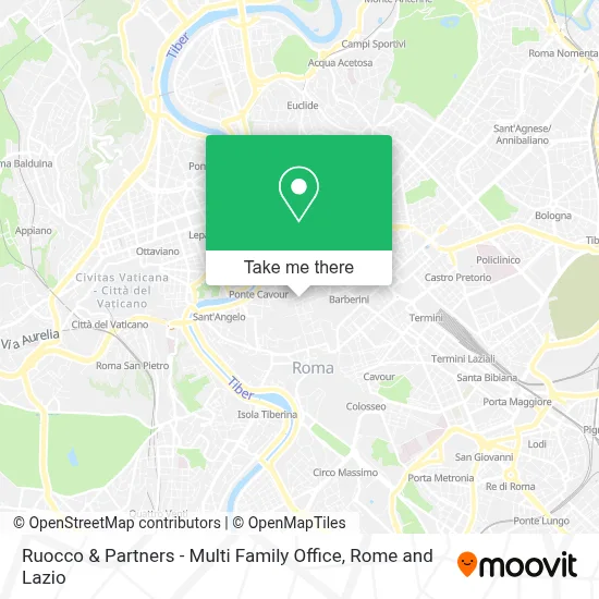 Ruocco & Partners - Multi Family Office map