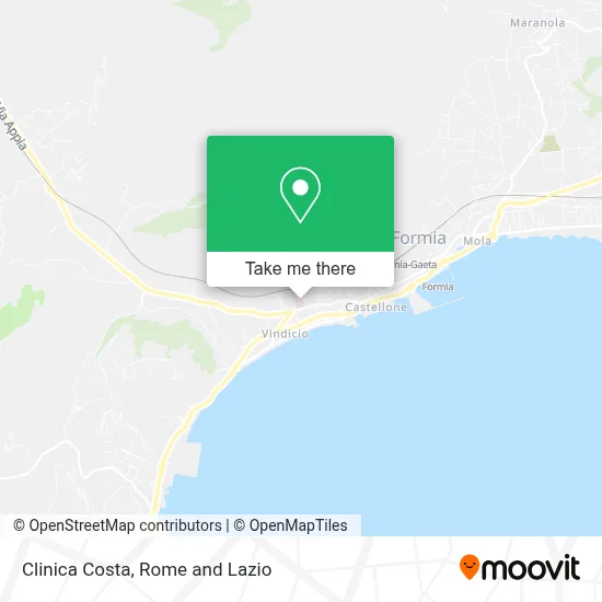 Clinica Costa map