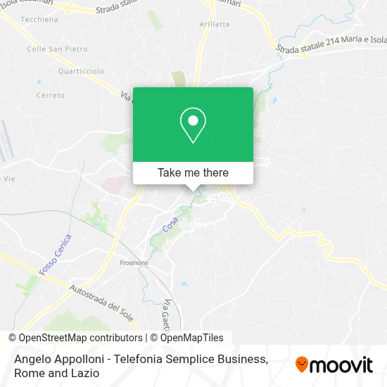 Angelo Appolloni - Telefonia Semplice Business map
