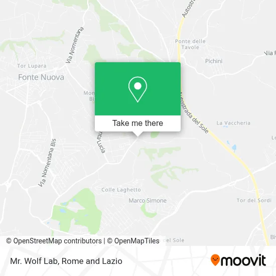 Mr. Wolf Lab map