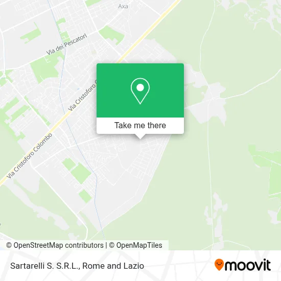 Sartarelli S. S.R.L. map
