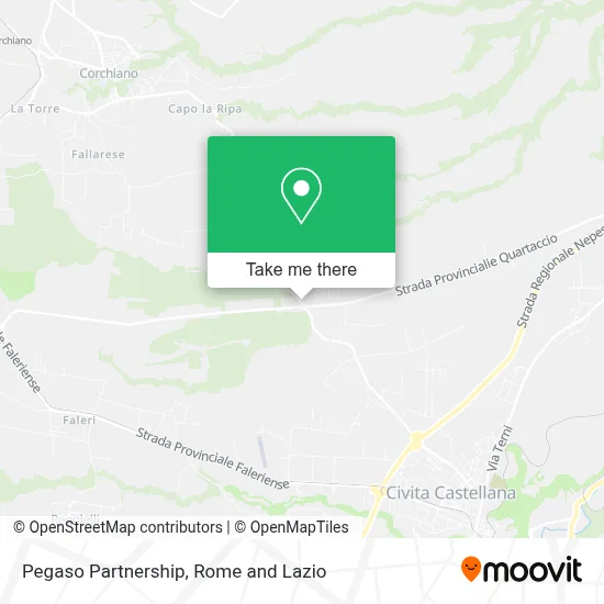Pegaso Partnership map