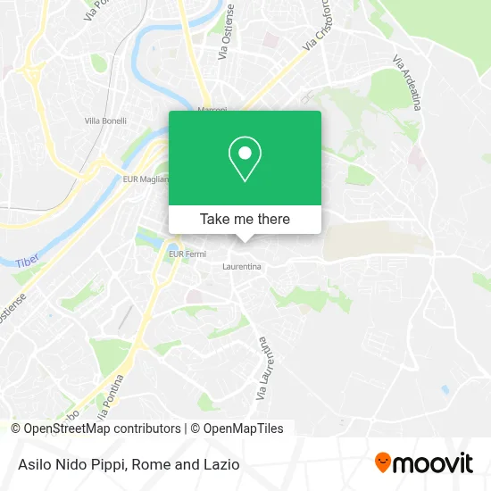 Asilo Nido Pippi map