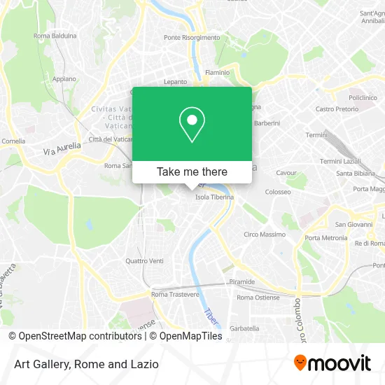 Art Gallery map