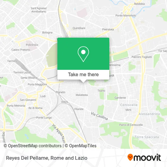 Reyes Del Pellame map