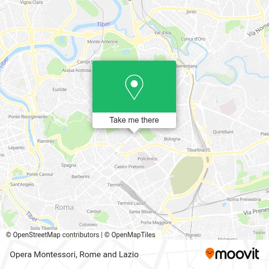 Opera Montessori map