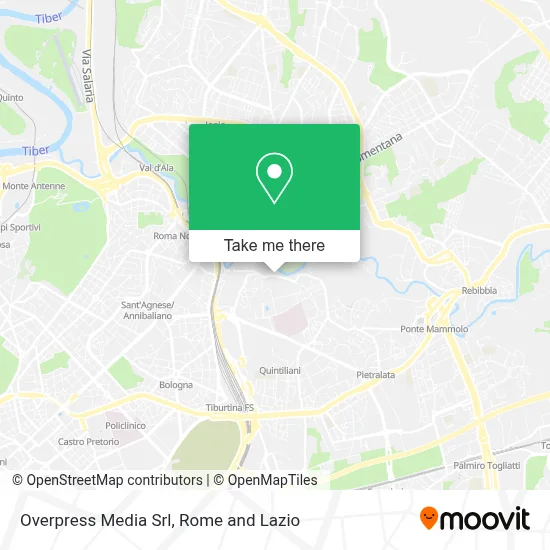 Overpress Media Srl map