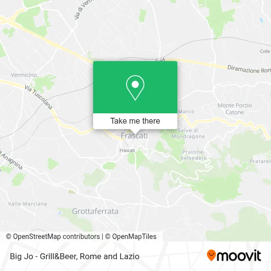 Big Jo - Grill&Beer map