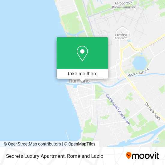Secrets Luxury Apartment map