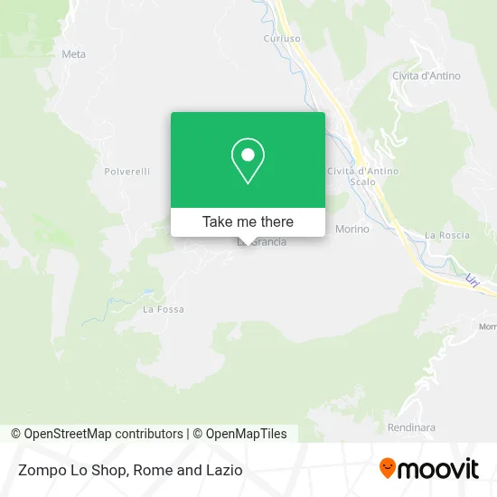Zompo Lo Shop map