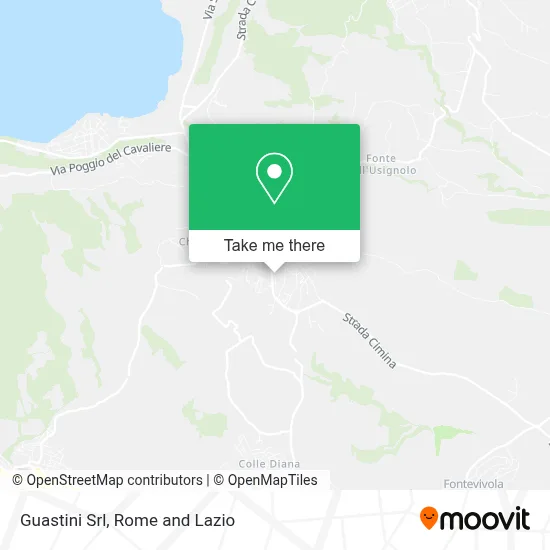 Guastini Srl map