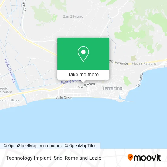 Technology Impianti Snc map