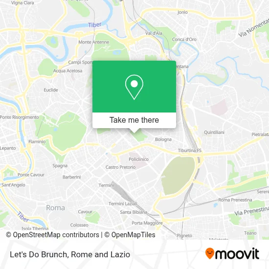 Let's Do Brunch map