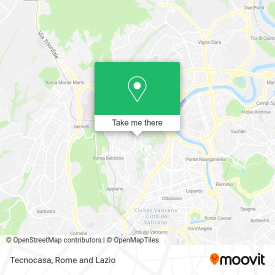 Tecnocasa map