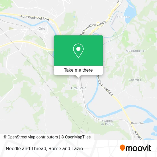 Needle and Thread map