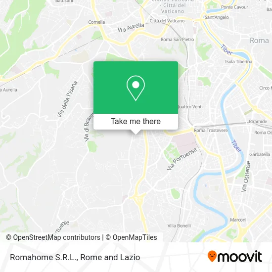 Romahome S.R.L. map
