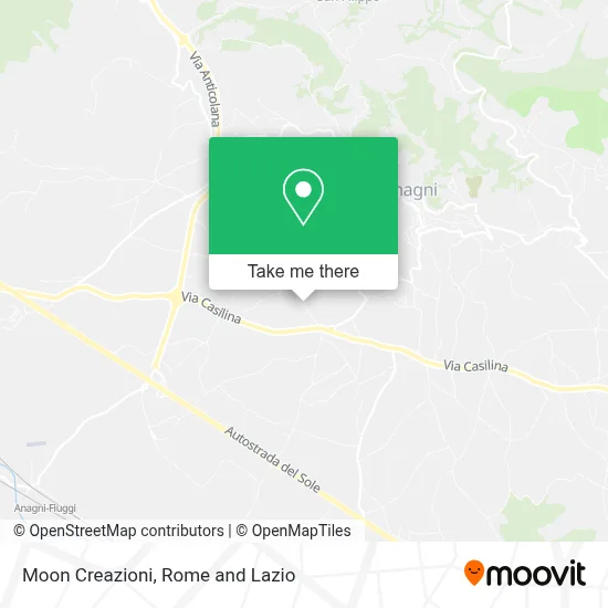Moon Creazioni map