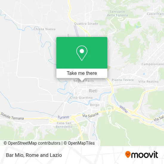 Bar Mio map