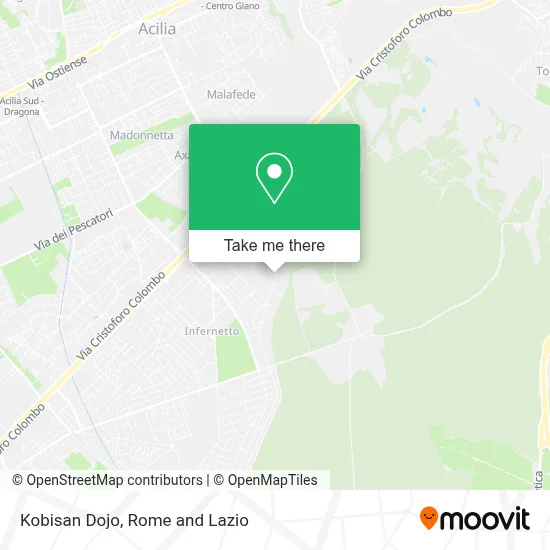 Kobisan Dojo map