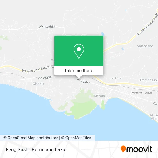 Feng Sushi map