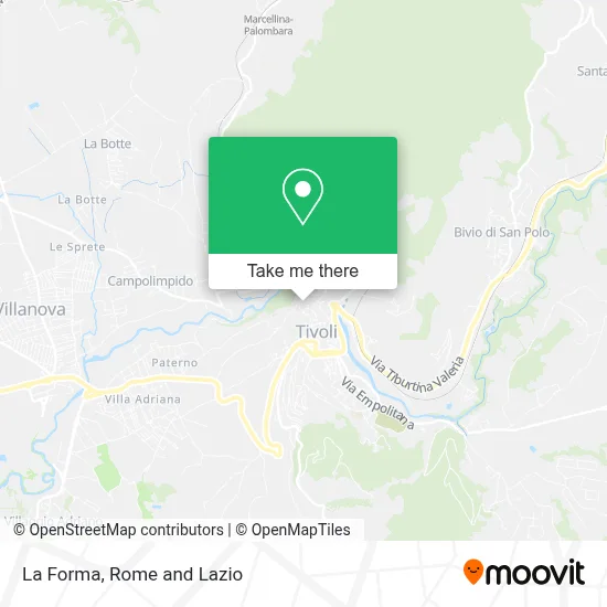 La Forma map