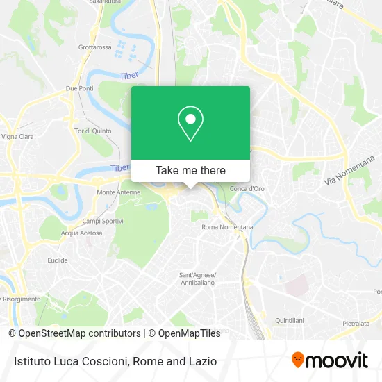 Istituto Luca Coscioni map