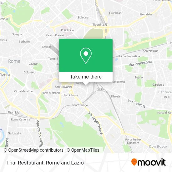 Thai Restaurant map