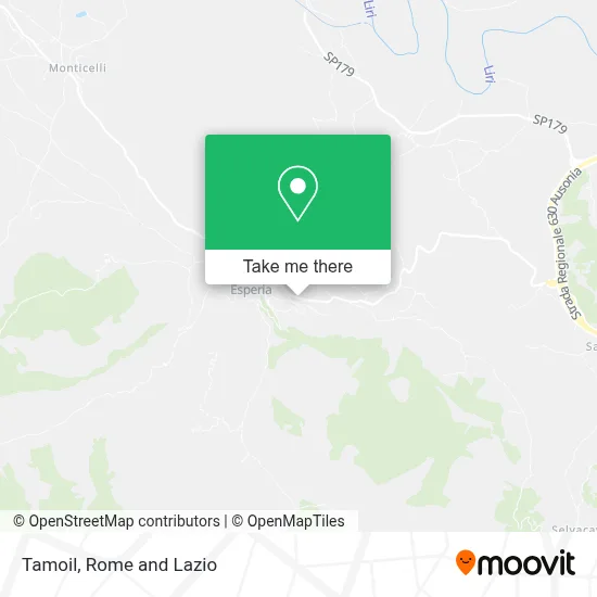 Tamoil map