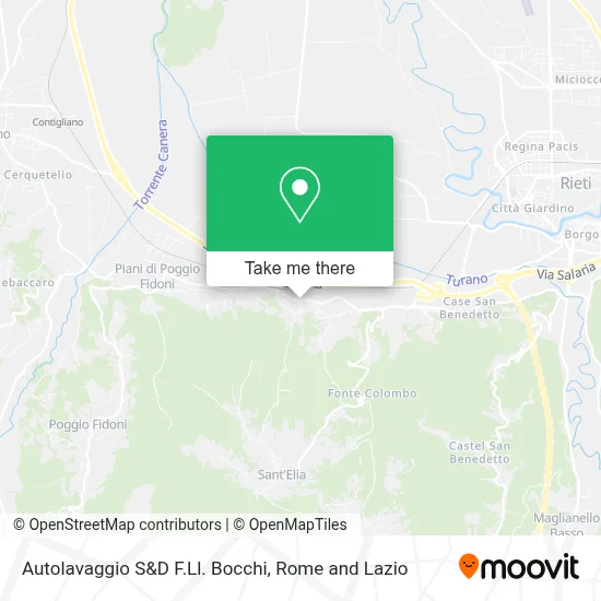 Autolavaggio S&D F.Ll. Bocchi map