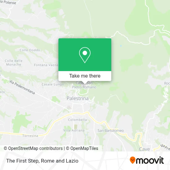 The First Step map