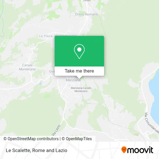 Le Scalette map