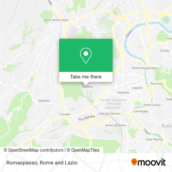 Romaspasso map