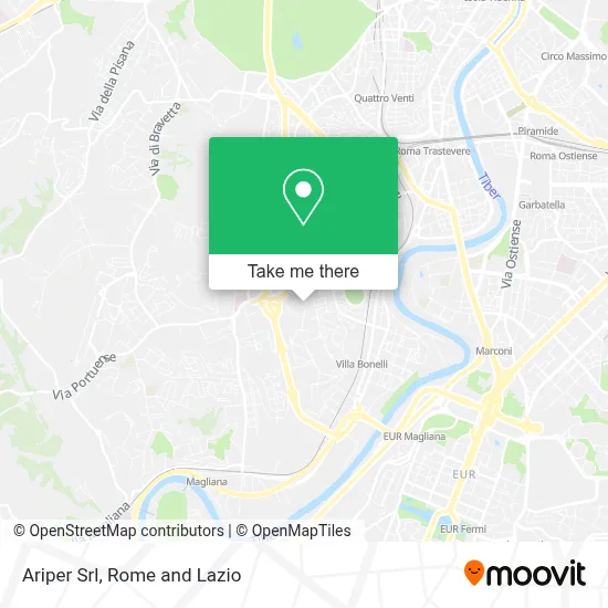 Ariper Srl map