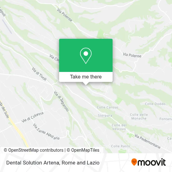 Dental Solution Artena map