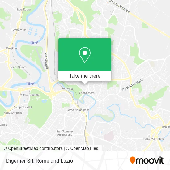 Digemer Srl map